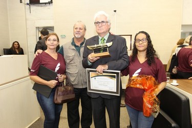 Entrega do Título de Cidadão Canoense a Demetrio Alves Leite