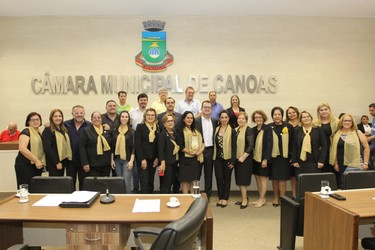 Homenagem ao Clube Soroptimista de Canoas