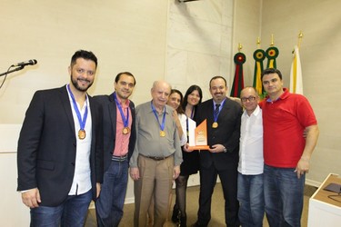 Homenagem aos servidores da Câmara