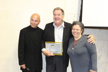 Homenagem ao artista Arnaldo Bauer
