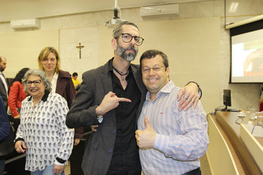 Homenagem ao comunicador Everton Cunha
