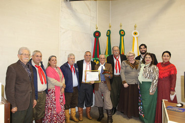 Homenagem ao CCT Rancho Crioulo