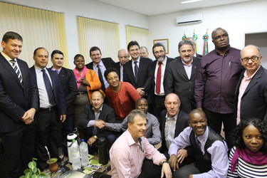 Visita da delegação de Matola
